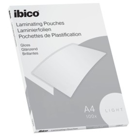 Pack de 100 pochettes à plastifier A4  80 Microns IBICO