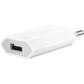 Chargeur secteur/USB pour iPhone 7/6/5/4/3 Blanc