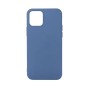 Coque silicone iPhone 13 bleu nuit