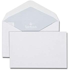 GPV 50 enveloppes de visite blanches 90x140 100 g/m² gommées