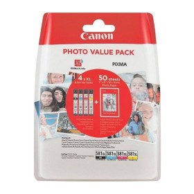 Canon ink 2052C004 CLI-581XL photo Value Pack BK/C/M/Y + paper