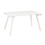 SUNDAY BLANC TABLE APPOINT PIEDS CADRE BLAN 3c
