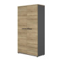 CONNEXION CORPS ANTHRACITE RGT HAUT L80 2P./CDB/CDB 5c