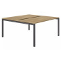 CONNEXION CORPS ANTHRACITE CO.DEP.ECH.MET.DRT 180X160/CDB 6c