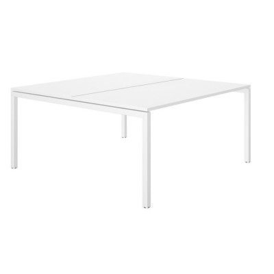 CONNEXION CORPS BLANC COMPO.DEP.MET.DRT 160X140/BL 6c