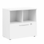 XERUS BLANC RANGEMENT BAS 1 TIROIR 1c