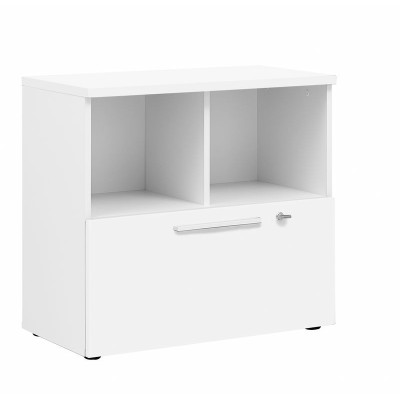 XERUS BLANC RANGEMENT BAS 1 TIROIR 1c
