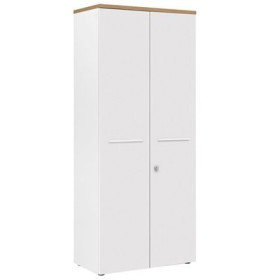 XERUS MERISIER ARMOIRE 2P F.BL+D.MERI 3c