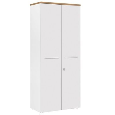XERUS MERISIER ARMOIRE 2P F.BL+D.MERI 3c