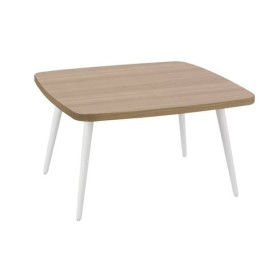 X-SPACE TABLE BASSE CARREE MERISIER 2c