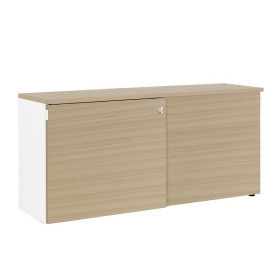 XERUS CHENE NATUREL CREDENCE 2 PORTES F+D CH.NAT. 3c