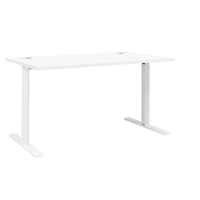 YES BLANC TABLE REUNION PIED I FIXE 120 3c