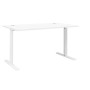 YES BLANC TABLE REUNION PIED I FIXE 120 3c