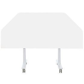 YES BLANC TABLE REUN.MOB.+RAB.DEMI LUNE 3c