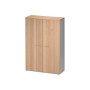 JAZZ + HETRE ARMOIRE 2 PORTES L120 5c