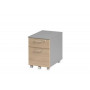 JAZZ + HETRE CAISSON MOBILE 2 TIROIRS 1c