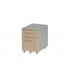 JAZZ + HETRE CAISSON MOBILE 2 TIROIRS 1c