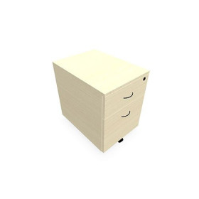 CAISSON MOBILE MELA ECO 2 TIROIRS DONT 1 DS L42 P55,5 H58,7 CM MA SG