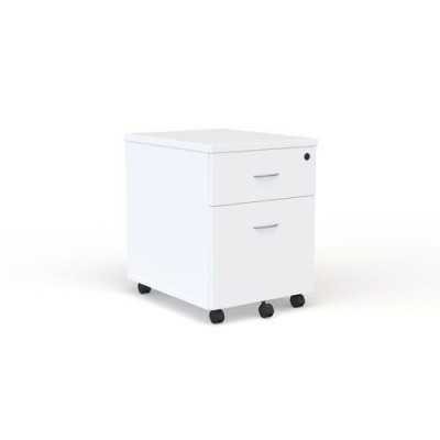 CAISSON MOBILE MELA ECO 2 TIROIRS DONT 1 DS L42 P55,5 H58,7 CM MA SB