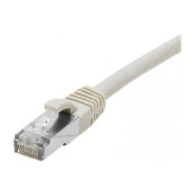 Cordon RJ45 CAT 6A F/UTP LSOH SNG gris - 0,15 m Cuivre