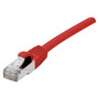 Cordon RJ45 CAT 6A F/UTP LSOH SNG rouge - 0,15 m Cuivre