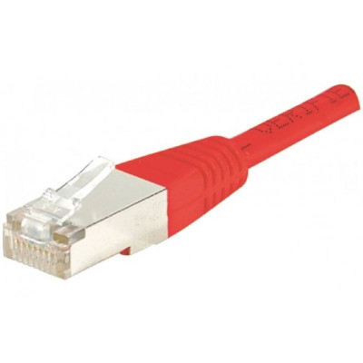 Cordon RJ45 CAT 6 F/UTP rouge - 30 m