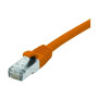 Cordon RJ45 CAT 6 F/UTP LSOH SNG orange - 0,3 m