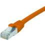 Cordon RJ45 CAT 6 F/UTP LSOH SNG orange - 0,3 m