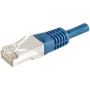 DEXLAN Cordon RJ45 CAT 6A F/UTP bleu - 20 m