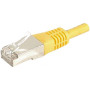 DEXLAN Cordon RJ45 CAT 6A F/UTP jaune - 5 m