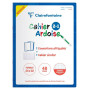 Cahier Magique couverture ardoise double face effaçable piqué blanc 24x32cm 48p