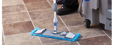 Mops microfibre & porte mop